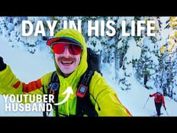 Day in HIS life: backcountry skiing