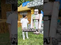 Real Minecraft Iron Golem
