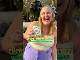 EVERYTHING We Ate At Epcot Flower & Garden Festival 2025