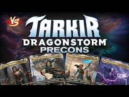 Tarkir: Dragonstorm Precons | Commander VS | Magic: the Gathering Gameplay