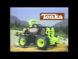 1994 Tonka Chainsaw Steel Monster Truck Commercial