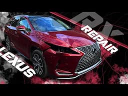 Lexus RX.  Easy front end repair and it's good as new again! Лёгкий ремонт переда и снова как новый!