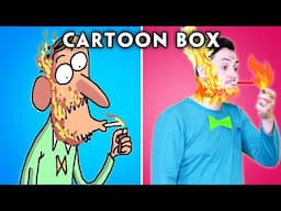 MAN ON FIRE | The BEST of Cartoon Box | Hilarious Cartoon | Woa Parody