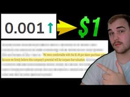 This under $0.01 penny stock said they will pass $1 per share! Multi-1000% Price Target!