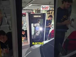This is crazy, an EV charging robot that can plug in the car for you. #cars #ev #robot