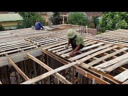 Construction Of Reinforced Concrete Ceilings With Modern Machinery And Equipment