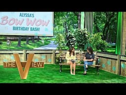 'The View' Celebrates Alyssa Farah Griffin's Birthday with a Bow Wow Bash | The View