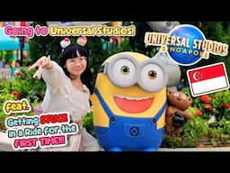 I Got STUCK in a Ride For The First Time! - Universal Studios Singapore ⋆౨ৎ˚⟡˖ ࣪