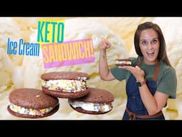 Keto Ice Cream Sandwich!