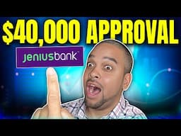 $40,000 PERSONAL LOAN PRE-APPROVAL WITH JENIUS BANK