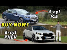 Shall we buy one of these? BMW 5 Series G60 REVIEW with engine comparison 4-cyl petrol vs 6-cyl PHEV