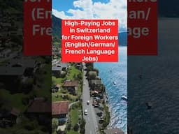 How to Get a Job in Switzerland as a Foreigner #shorts #switzerlandjobs