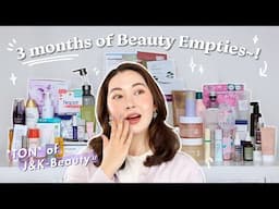*mostly* J & K-Beauty Empties~ 3 months worth of product! [2025 Q1]