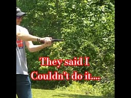 Gotta be quick with this trick shot.