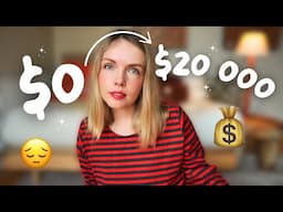 My journey from $0 to $20 000 months (introvert + cozy entrepreneur) ✨