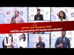 Our NPTEL Stars [South Zone] were Felicitated at IIT Madras!