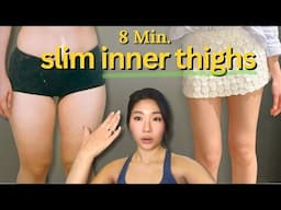 8 MIN Inner Thigh Burn Workout // BEST Way for Slimmer Legs