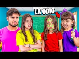 ODIO a ESTA NIÑA de LA ESCUELA !!