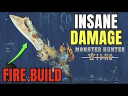Monster Hunter Wilds: THIS Fire BUILD Great sword Build Destroys EVERYTHING!