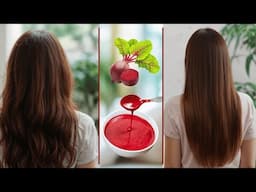 Japanese Beauty Secret for Silky Hair ✨ DIY Rebonding with Kitchen Ingredients