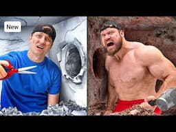 100 Layers of Paper vs 100 Layers of Rock