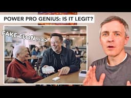Power Pro Genius Scam Featuring Elon Musk. Here's My Review