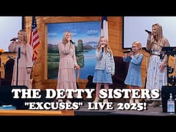 ✞ The Detty Sisters ✞ "Excuses"  Live  4/13/25  Edinburgh, IN
