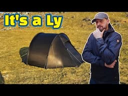 Ly 1 wind test and DO I FIT! @NORTENT #nortent #ly1 #wildcamping #camping