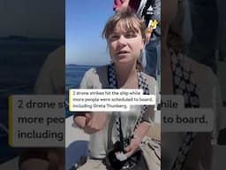 Drone Strike Hits Activists on Aid Ship Headed to Gaza