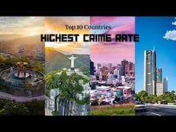 Top 10 High Crime Rates Countries | Criminal Rates by Countries Comparisons