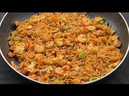 HOW TO MAKE SOY SAUCE STIR FRY NOODLES WITH VEGETABLES & PROTEINS | CHINESE FOOD MENU