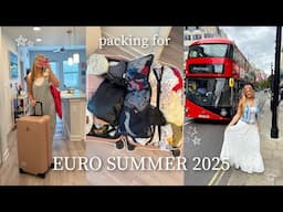 PACK & PREP w/ ME for 2 WEEKS IN EUROPE