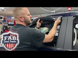 Nilight In Channel Window Rain Guards Install!