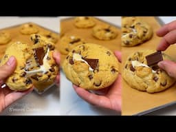 S’MORES COOKIES | No-Chill and Thick Style Cookie Recipe