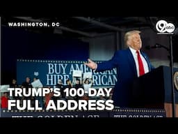 Trump promises administration is 'just getting started,' and blames Biden for economic woes