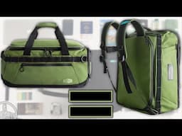 All-in-One Luggage: The 43L Bagsmart Paz Duffel Backpack!