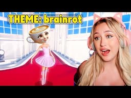 Italian Brainrot CHALLENGE In Dress to Impress!