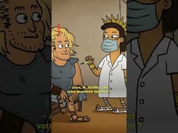 La vaccination obligatoire chez les Grecs... #Humour #Animation