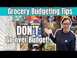 $40 for Groceries for a family of 4 in 2025 | Recipes and Meal Planning on a Small Budget