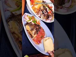 #grilled tilapia  #chilisauce #chilioil #ghanaianfood #banku #fufu  #breakfastfood #shorts2025 #food