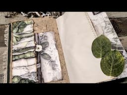 Rustic Nature Junk Journal Flip Through Modern Nature