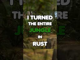 I turned the ENTIRE JUNGLE into a TRAP BASE in Rust