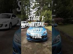 STAGE 1 MazdaSpeed 3 is INSANE #mazdaspeed3 #carscene