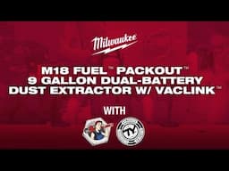 Milwaukee Tool talks dust extraction with @thelittlestplumber & @t.y.custom
