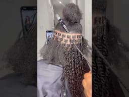L🗣️100% HUMAN HAIR CROCHET HAIR😍I didn’t even know this was a thing ‼️ #dopeaxxpana#crochetbraid