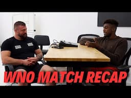 WNO Recap Of  Ronaldo Jr With Wrestling Coach Ian Daube