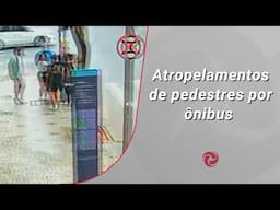 Atropelamentos de pedestres por ônibus
