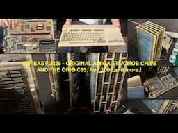 VCF EAST 2025 original amiga ttl logic chips c65, aa3000 and more!