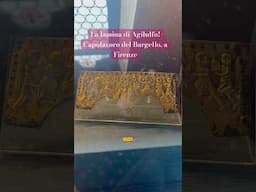 Al Bargello ci sono molti capolavori, ma nessuno più importante per me della lamina di Agilulfo