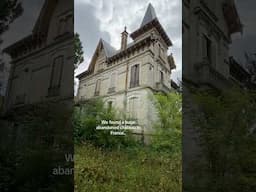 Stunning Abandoned Chateau In France 🇫🇷 #abandonedplaces #abandoned #france #urbex #explore